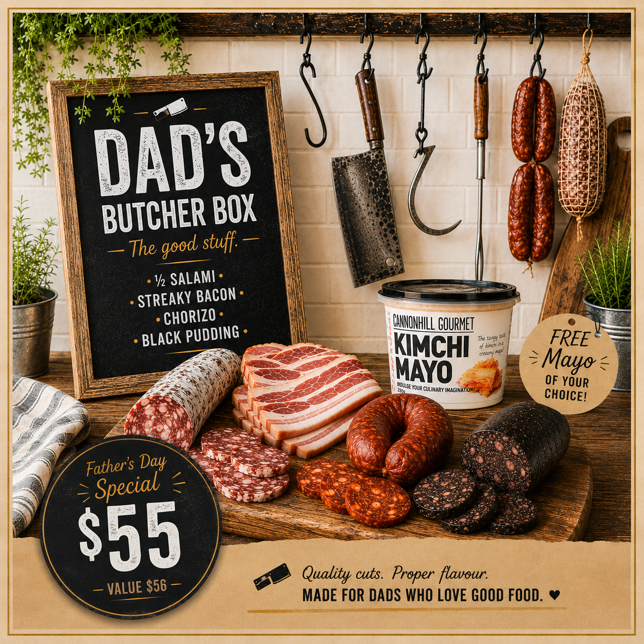 Father's Day Butcher Box — $55