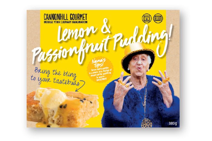 LEMON & PASSIONFRUIT PUDDING. (fun) - Cannonhill Gourmet