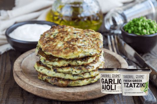 Tasty Courgette Fritters - Cannonhill Gourmet