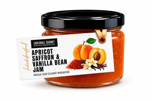 Apricot, Saffron & Vanilla Bean Jam - Cannonhill Gourmet