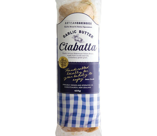 Garlic Ciabatta - Cannonhill Gourmet