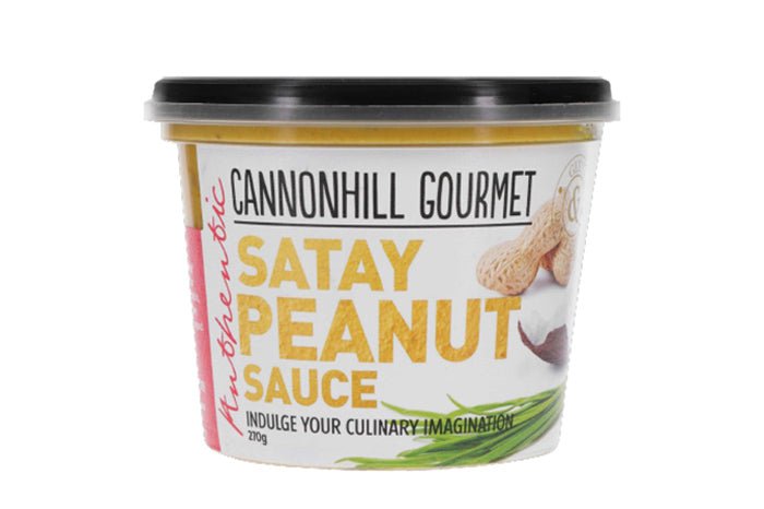 SATAY PEANUT SAUCE. (fun) - Cannonhill Gourmet
